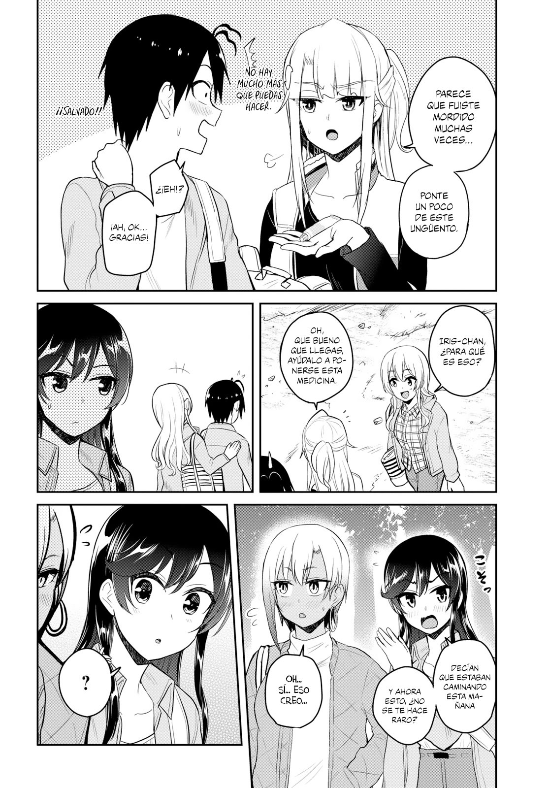 Hajimete no Gal Capitulo 80: El primer abrazo contra el frío página 19