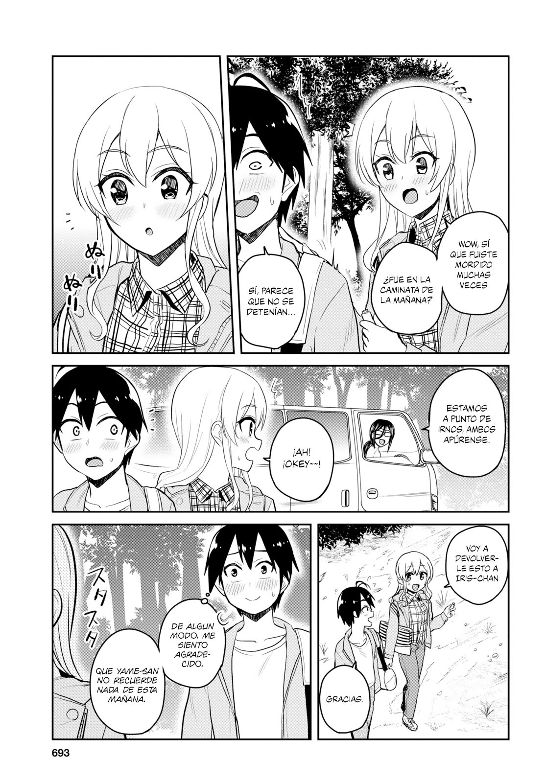 Hajimete no Gal Capitulo 80: El primer abrazo contra el frío página 20