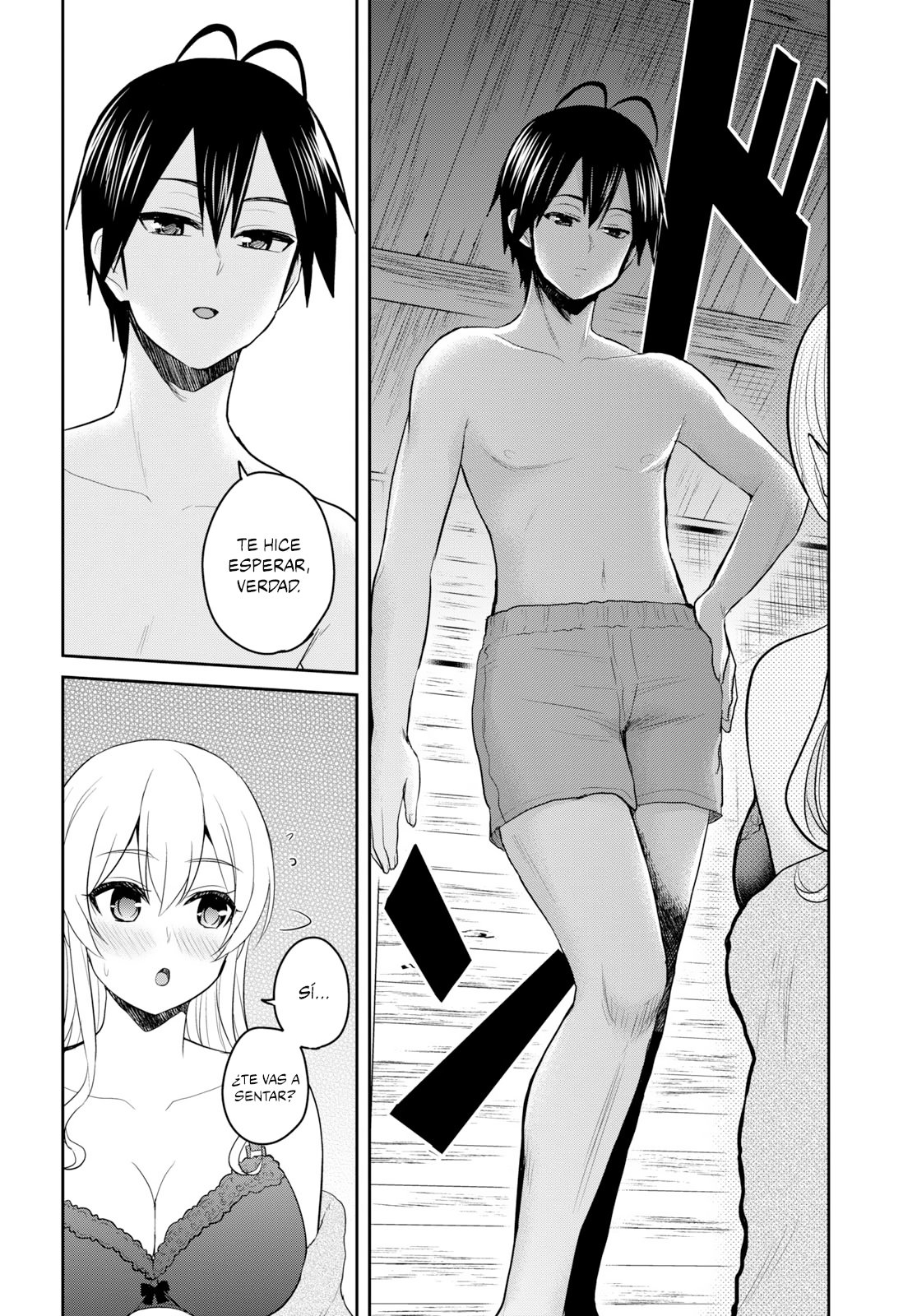 Hajimete no Gal Capitulo 80: El primer abrazo contra el frío página 5