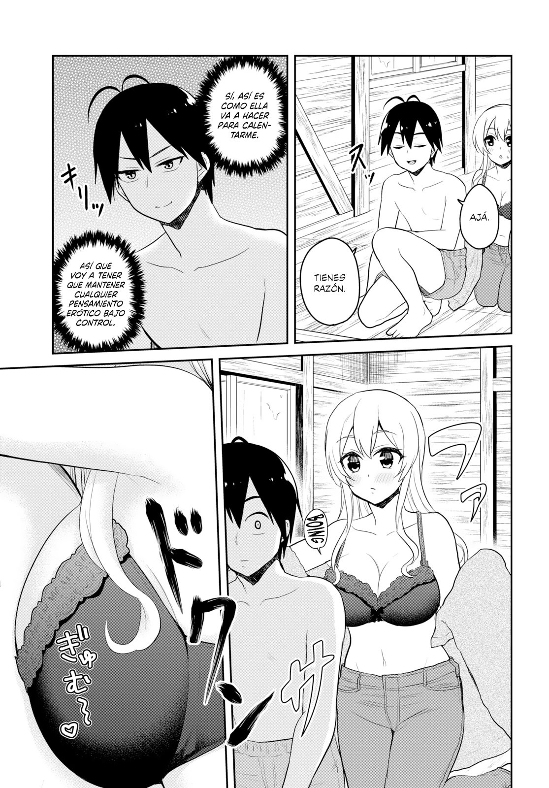 Hajimete no Gal Capitulo 80: El primer abrazo contra el frío página 6