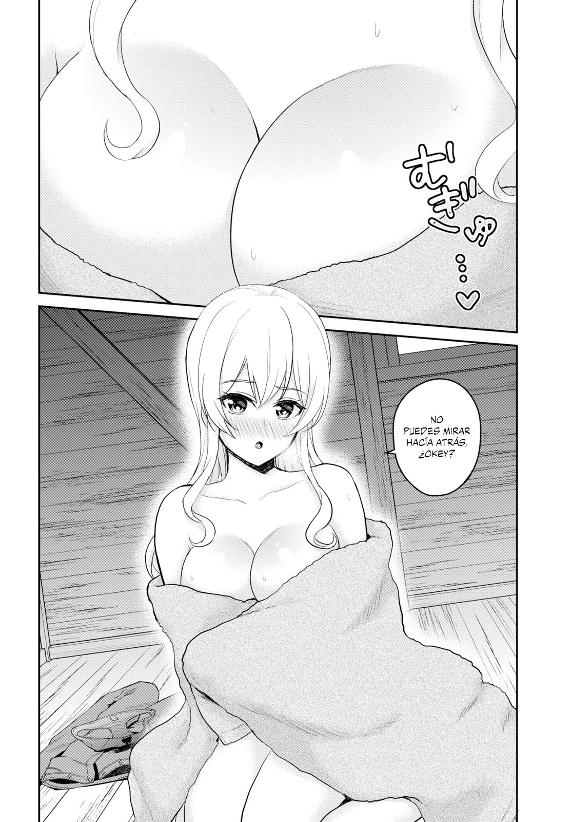 Hajimete no Gal Capitulo 80: El primer abrazo contra el frío página 9