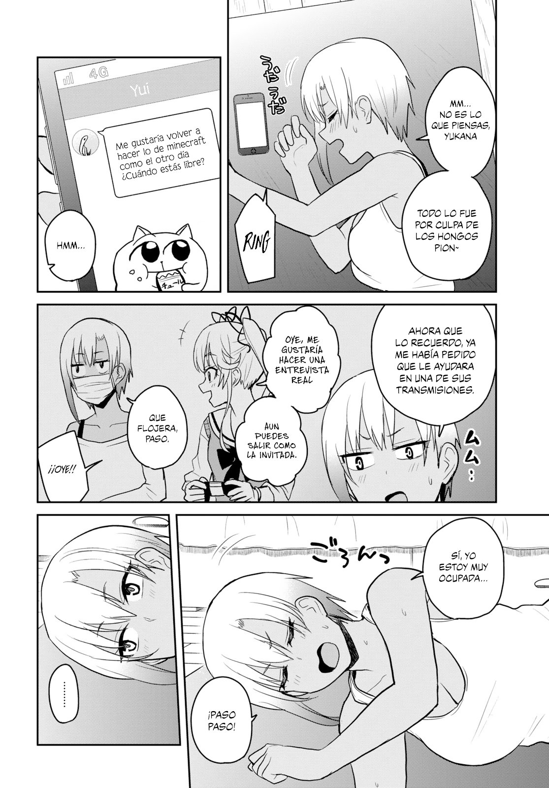 Hajimete no Gal Capitulo 81: La primera invitada página 3