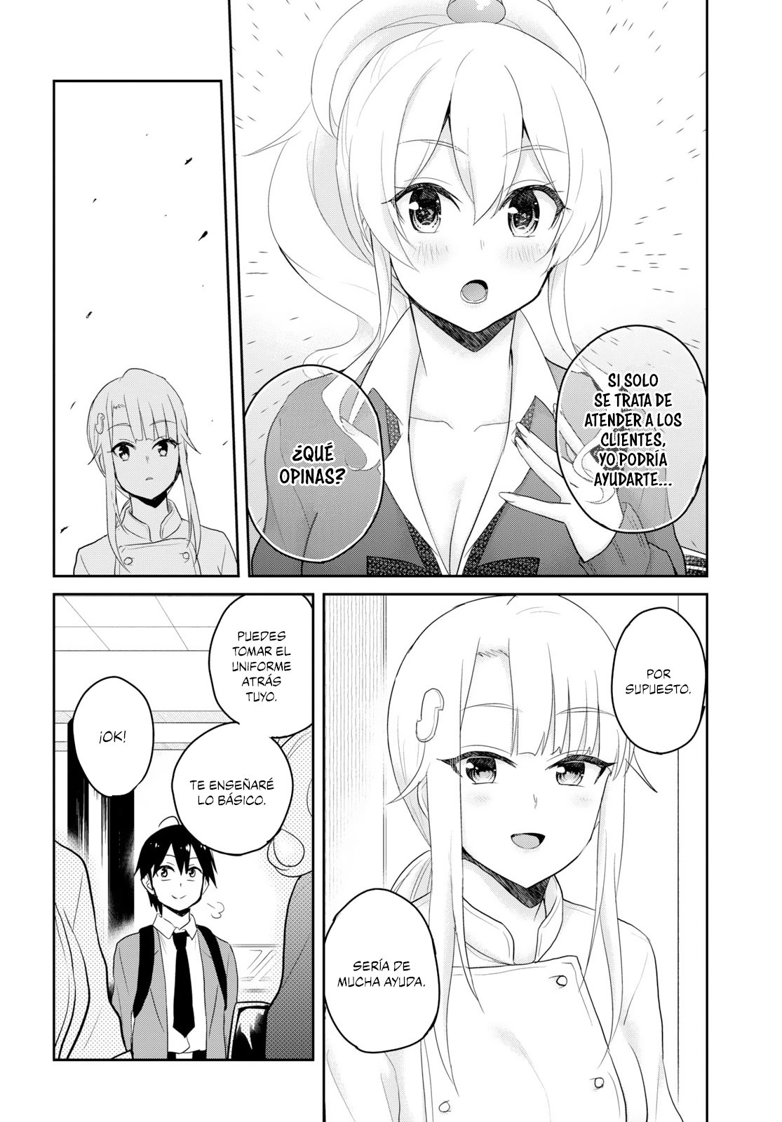 Hajimete no Gal Capitulo 82: Mi primer trabajo página 11