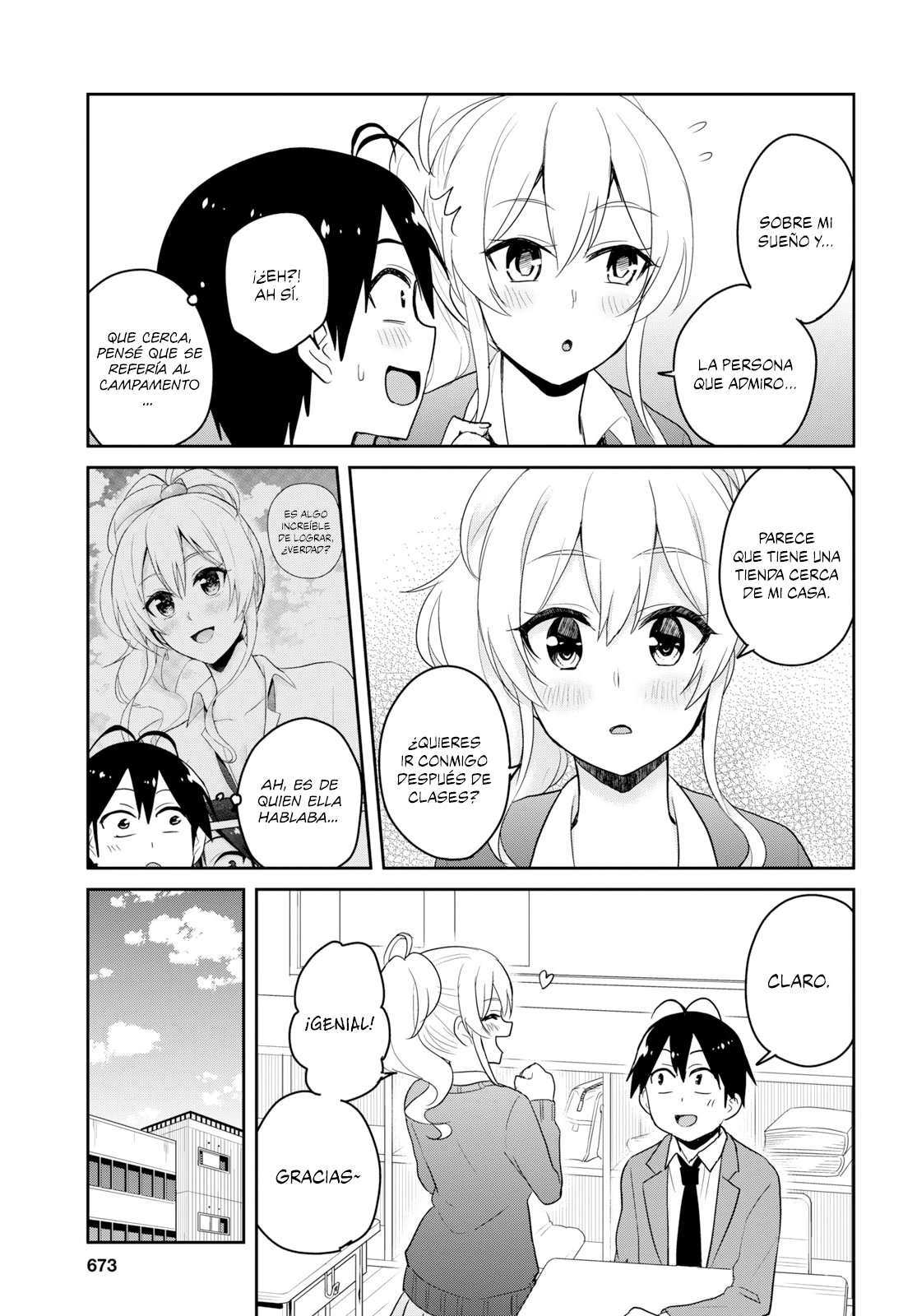 Hajimete no Gal Capitulo 82: Mi primer trabajo página 4