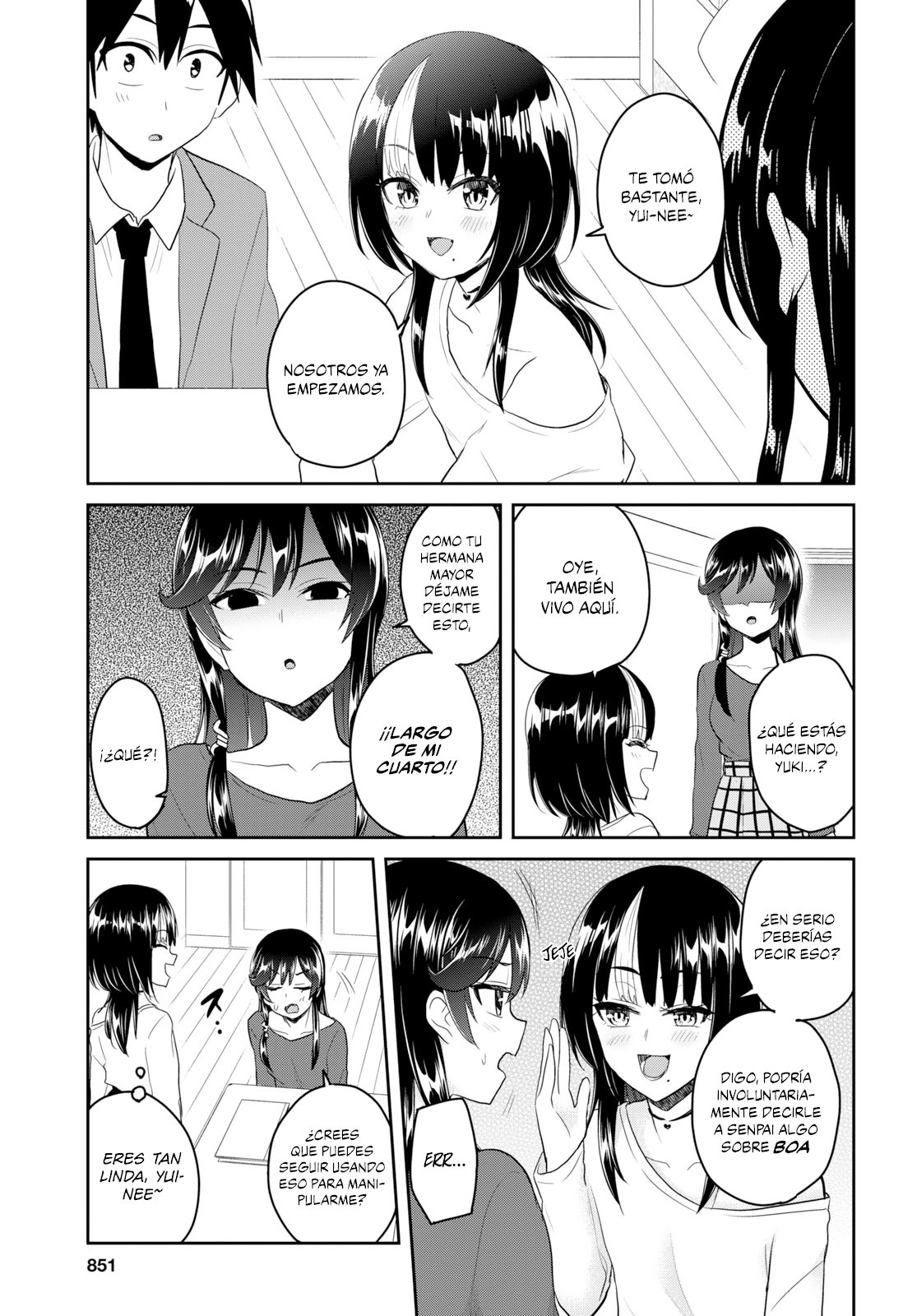 Hajimete no Gal Capitulo 83: Mi primer grupo de estudio página 6