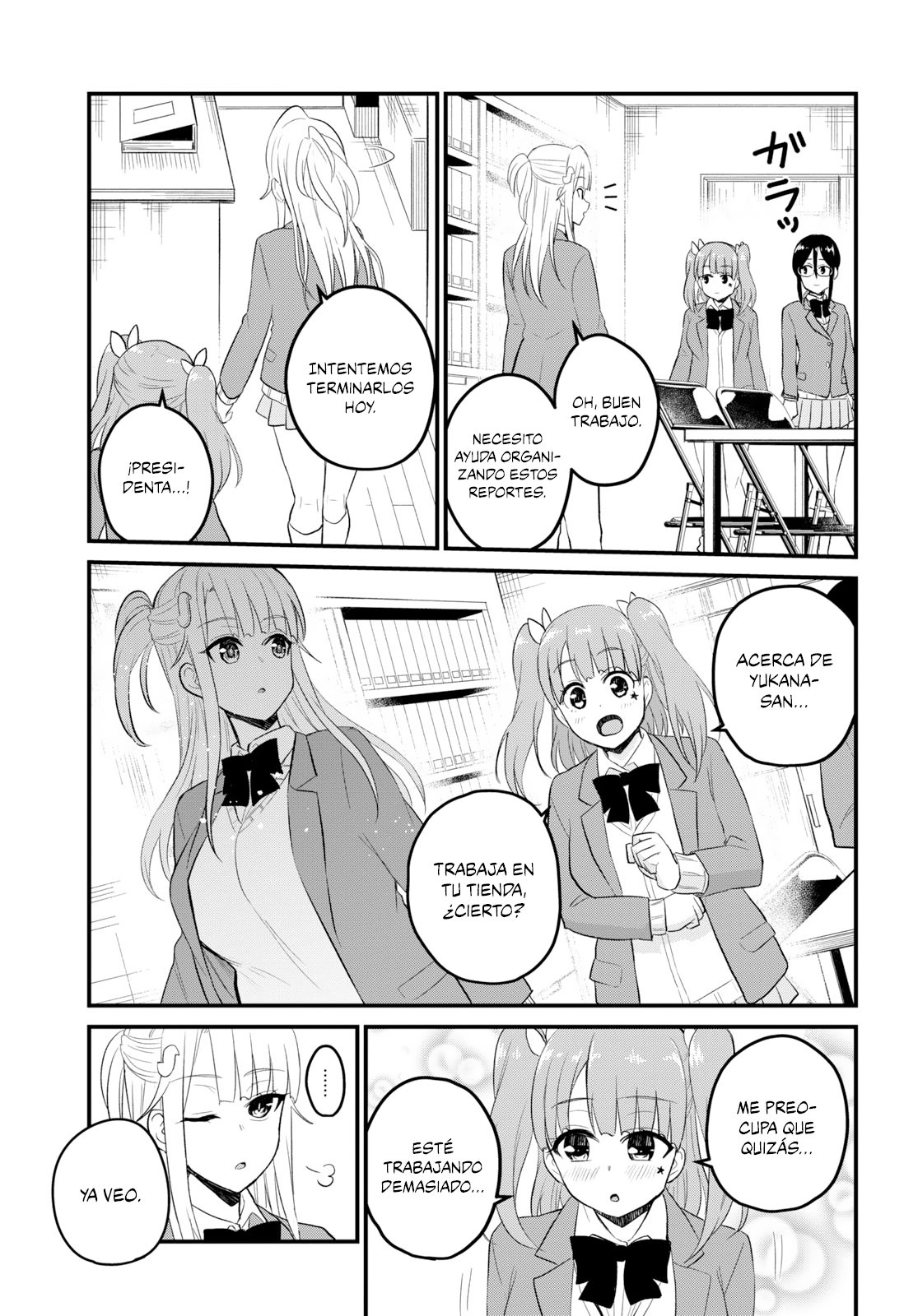 Hajimete no Gal Capitulo 85: Primera visita al consejo estudiantil página 14