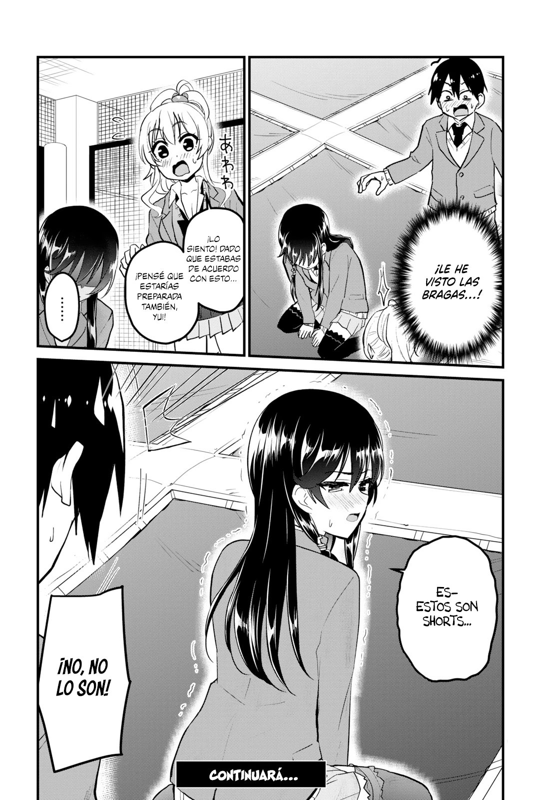 Hajimete no Gal Capitulo 86: El primer poing poing página 16