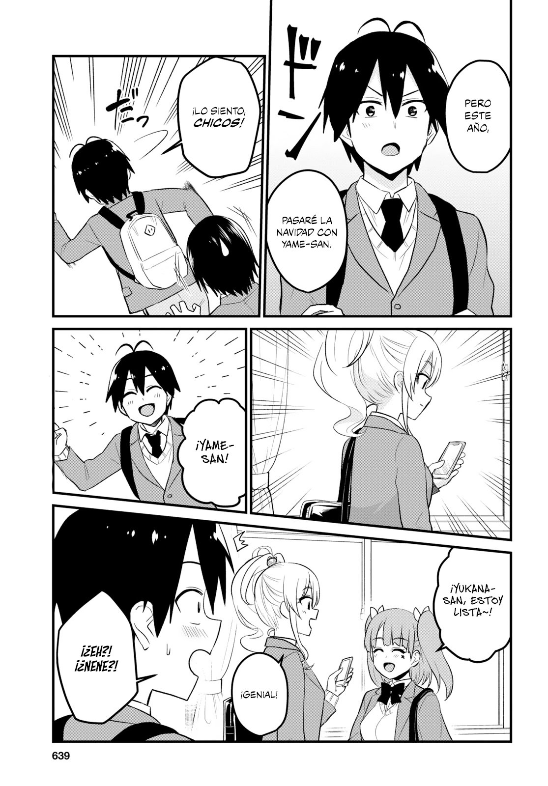 Hajimete no Gal Capitulo 86: El primer poing poing página 4