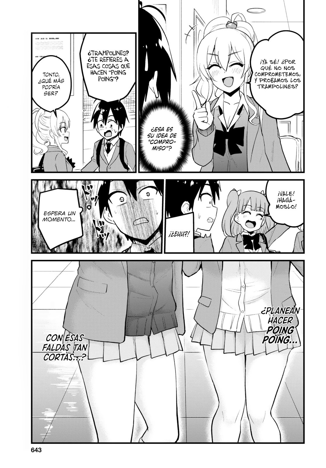 Hajimete no Gal Capitulo 86: El primer poing poing página 8