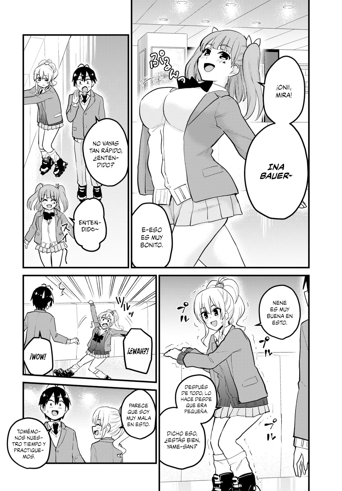 Hajimete no Gal Capitulo 87: El primer patinaje página 5