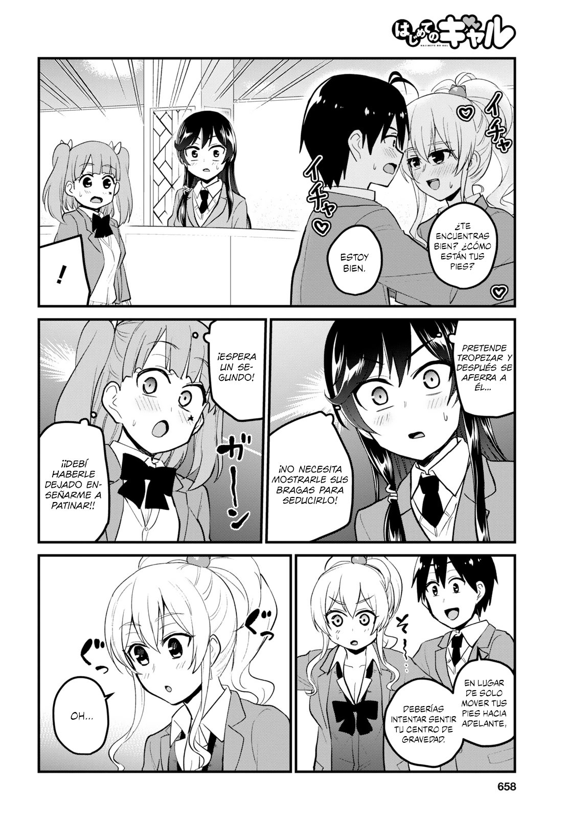 Hajimete no Gal Capitulo 87: El primer patinaje página 7