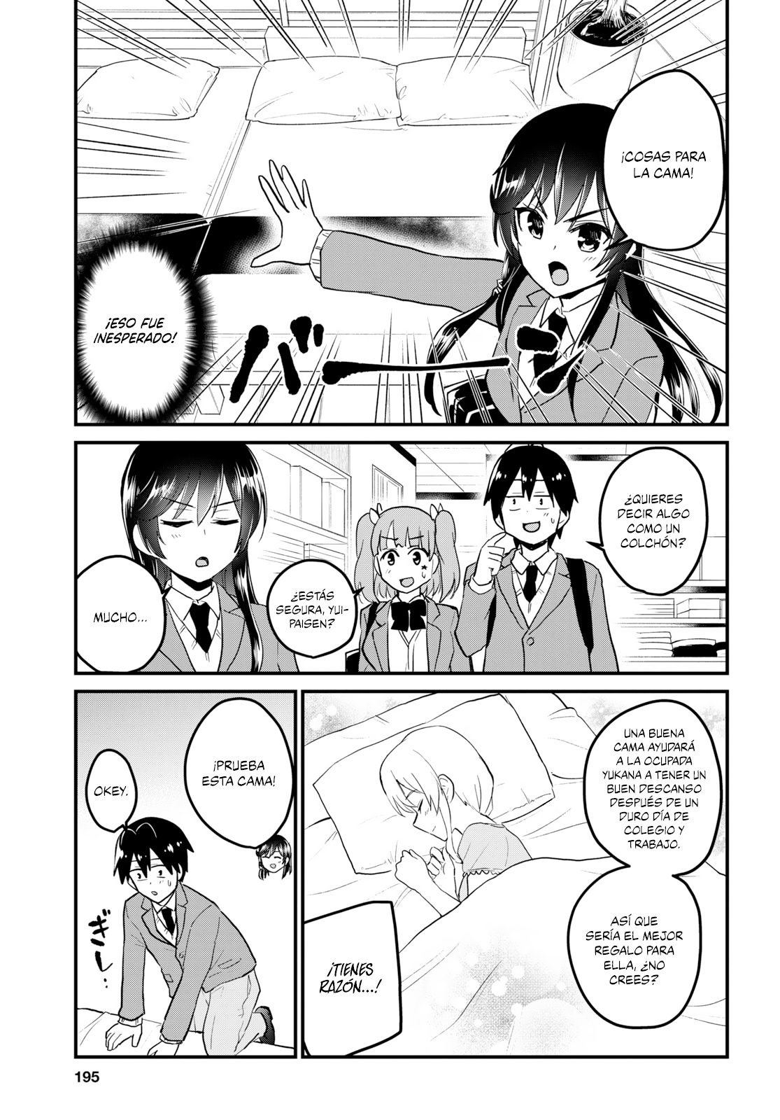 Hajimete no Gal Capitulo 88: La primera cama de prueba página 10