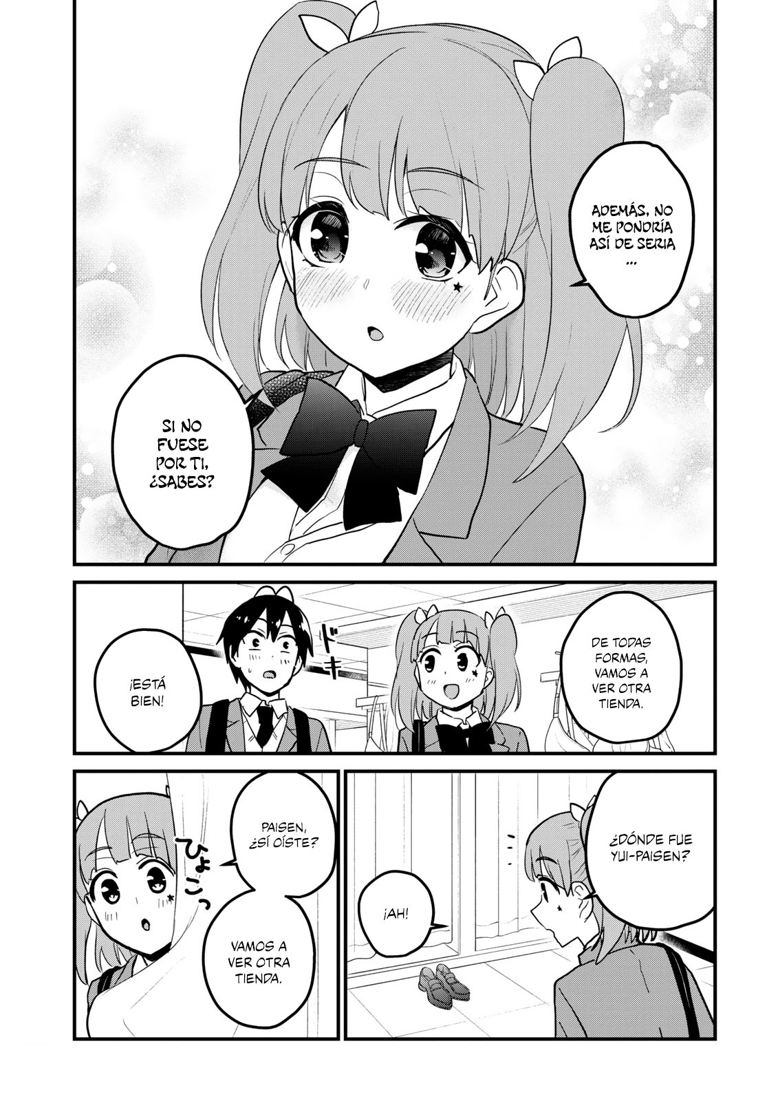 Hajimete no Gal Capitulo 89: La primera elección de ropa interior página 10