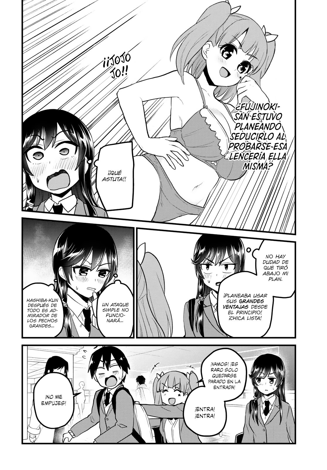 Hajimete no Gal Capitulo 89: La primera elección de ropa interior página 3