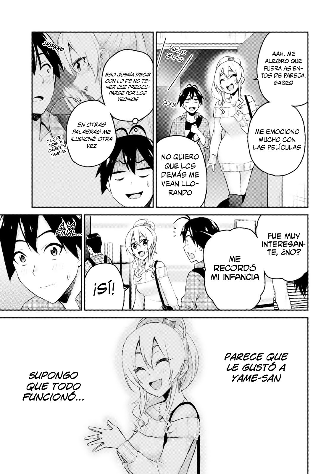 Hajimete no Gal Capitulo 9: Mi primera película página 16