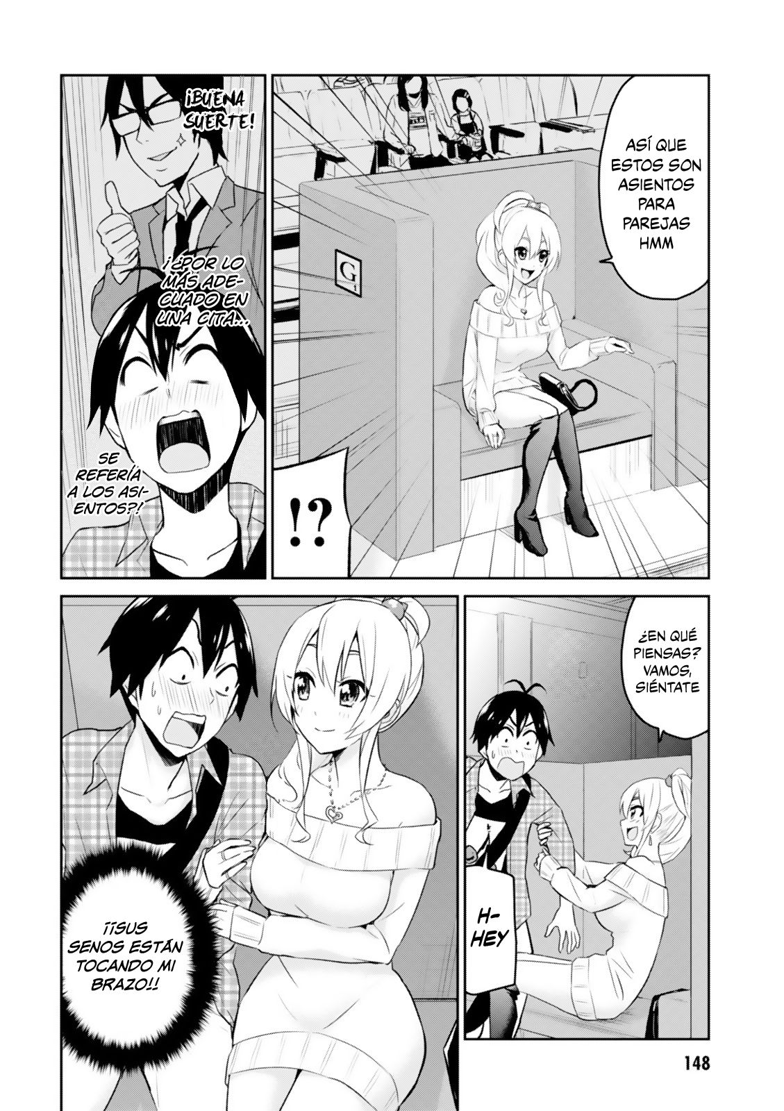 Hajimete no Gal Capitulo 9: Mi primera película página 9
