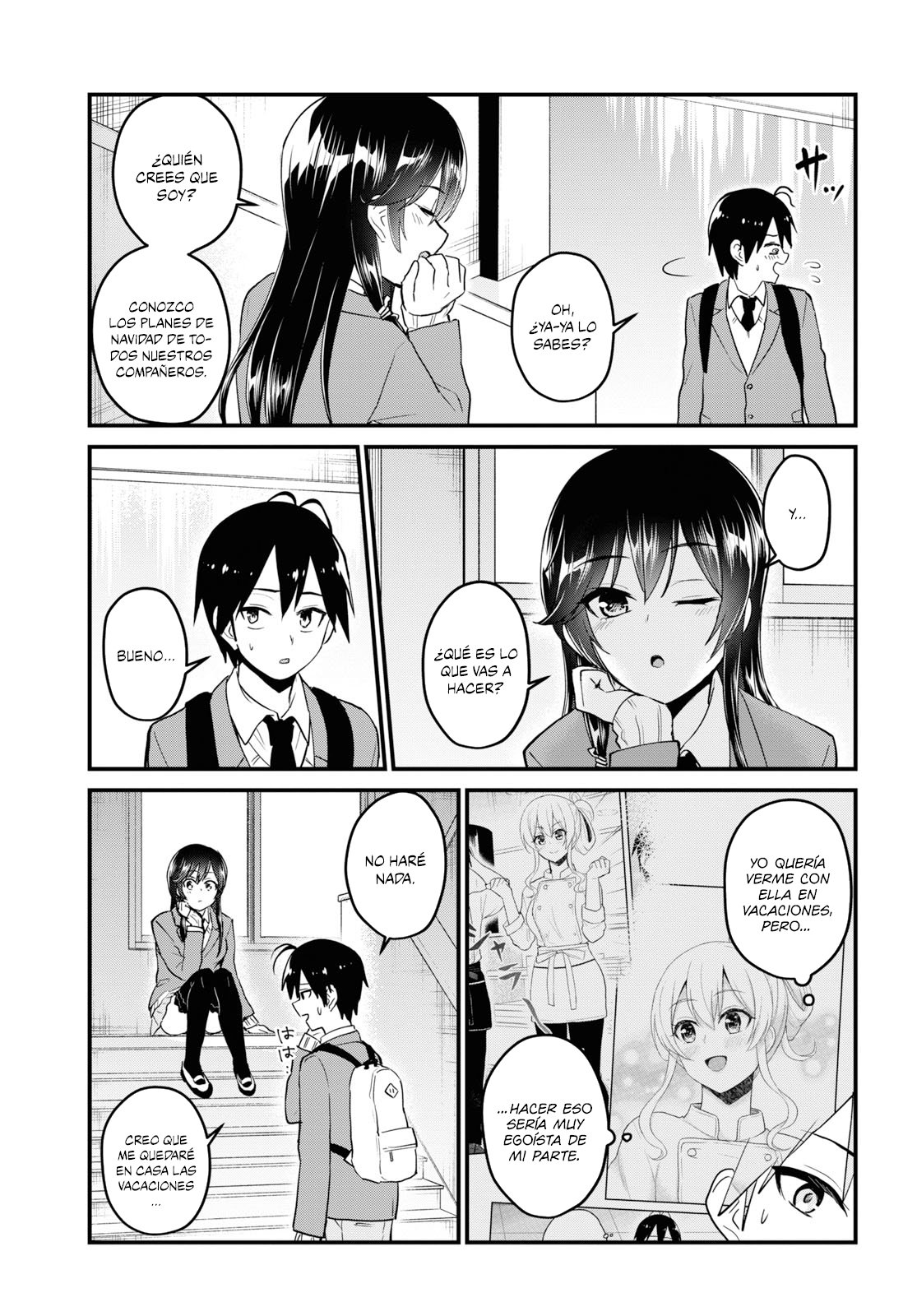 Hajimete no Gal Capitulo 92: Mi primera depresión página 10