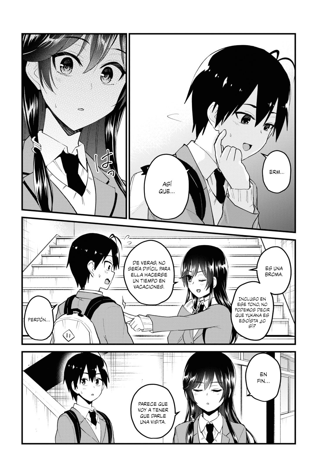 Hajimete no Gal Capitulo 92: Mi primera depresión página 13