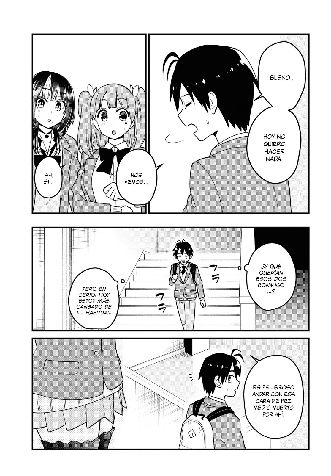Hajimete no Gal Capitulo 92: Mi primera depresión página 8