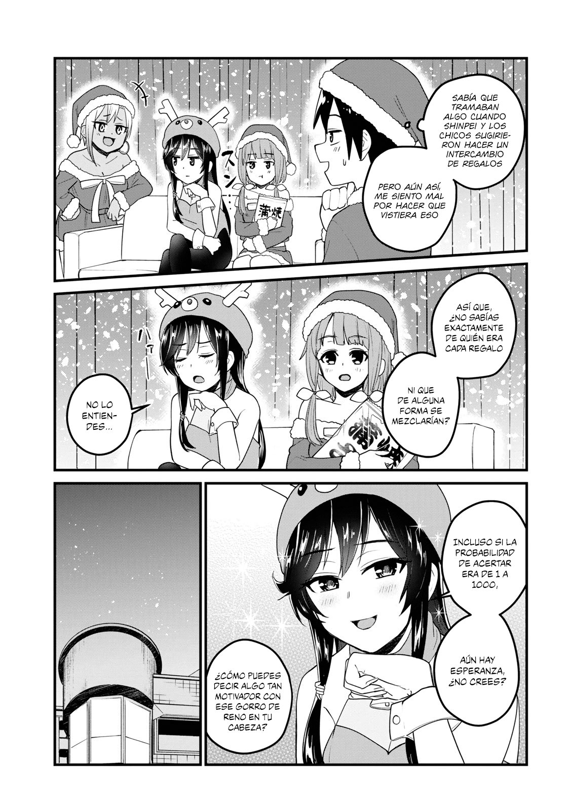 Hajimete no Gal Capitulo 95: El primer intercambio de regalos página 12