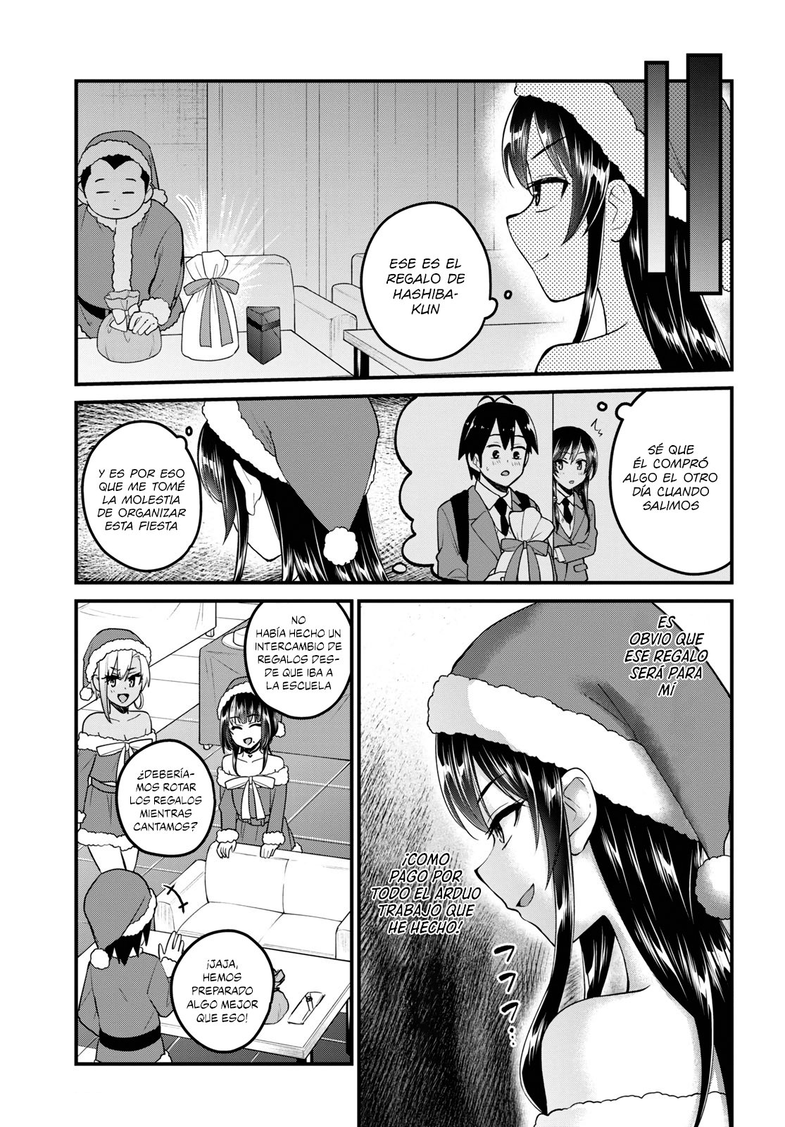 Hajimete no Gal Capitulo 95: El primer intercambio de regalos página 4