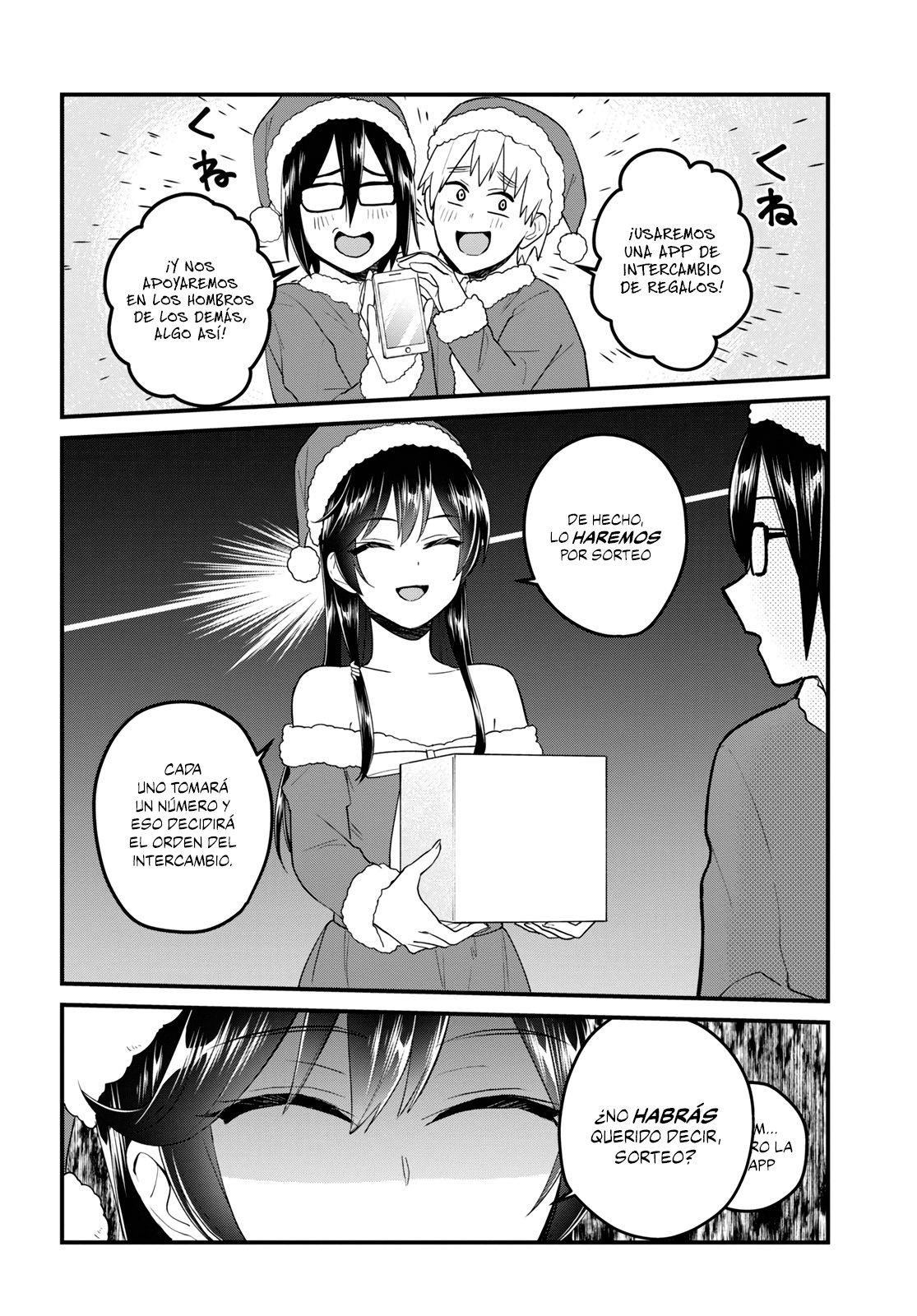 Hajimete no Gal Capitulo 95: El primer intercambio de regalos página 5
