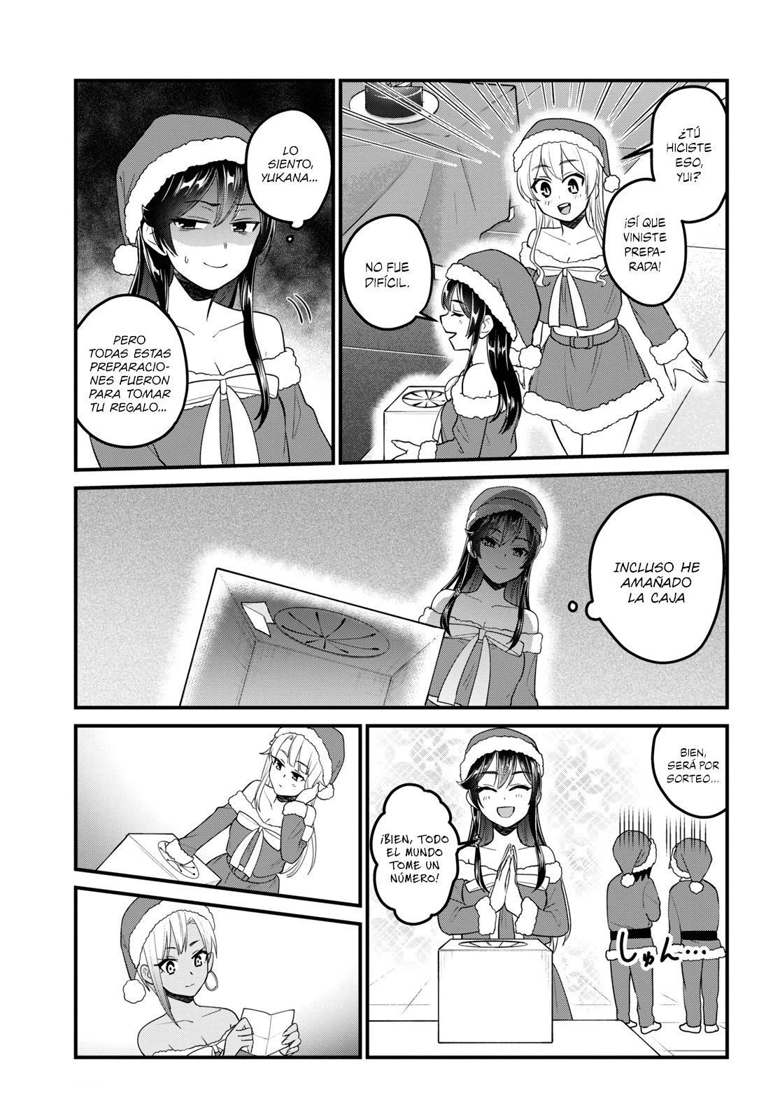 Hajimete no Gal Capitulo 95: El primer intercambio de regalos página 6