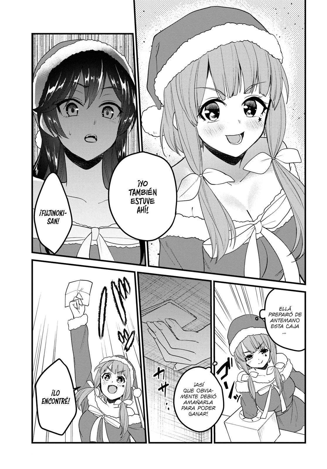 Hajimete no Gal Capitulo 95: El primer intercambio de regalos página 8