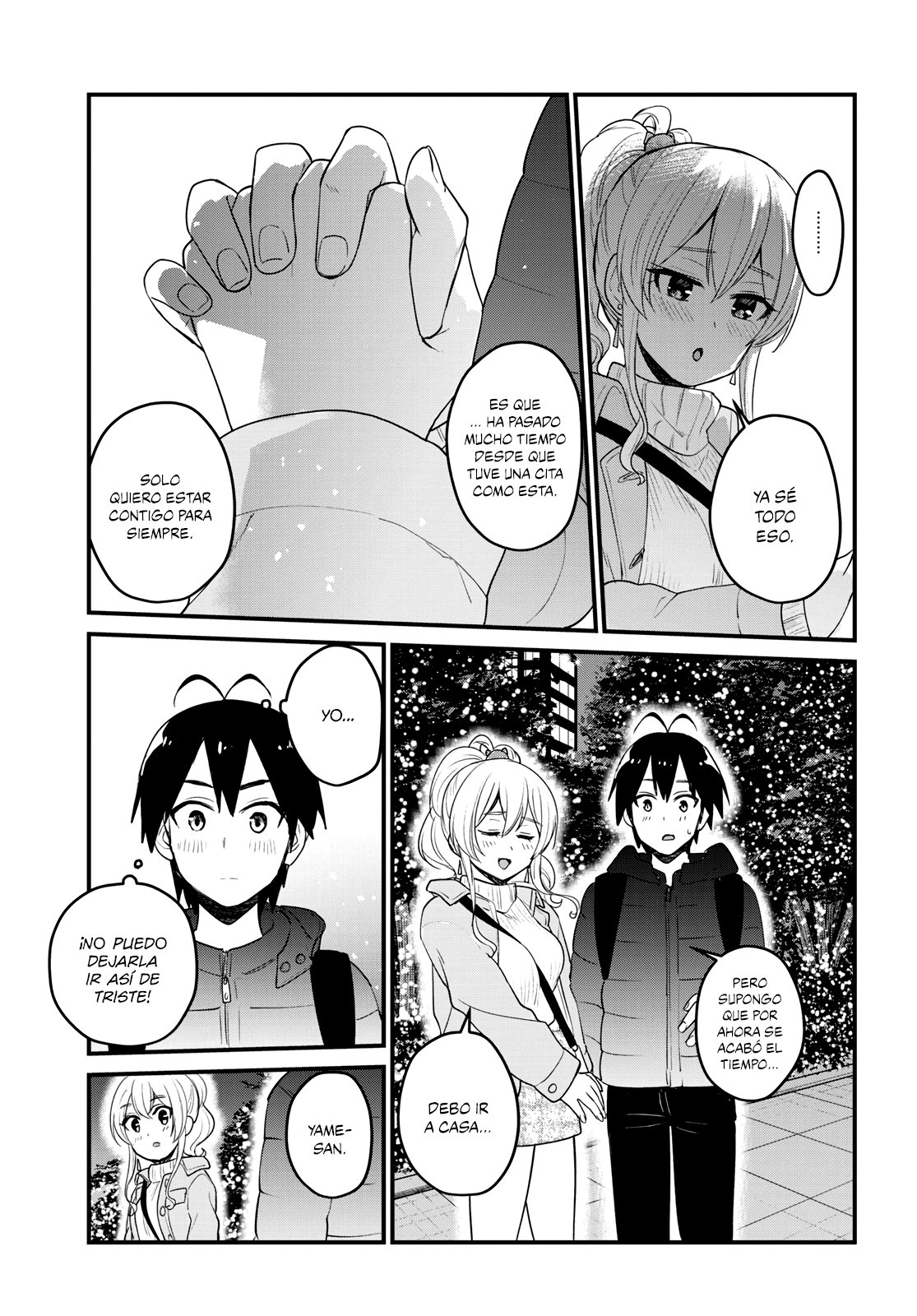 Hajimete no Gal Capitulo 96: La primera cita de noche página 12