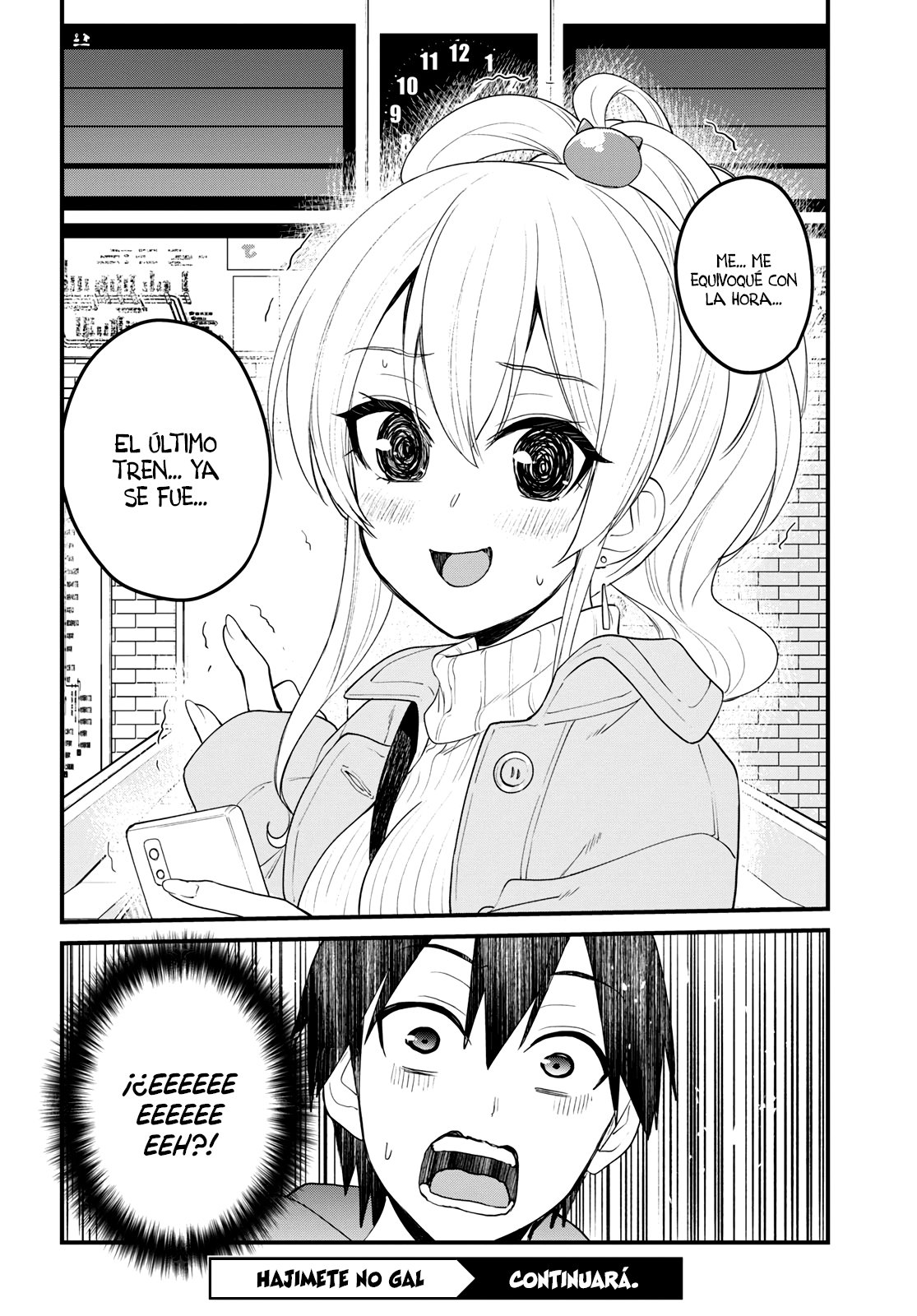 Hajimete no Gal Capitulo 96: La primera cita de noche página 17