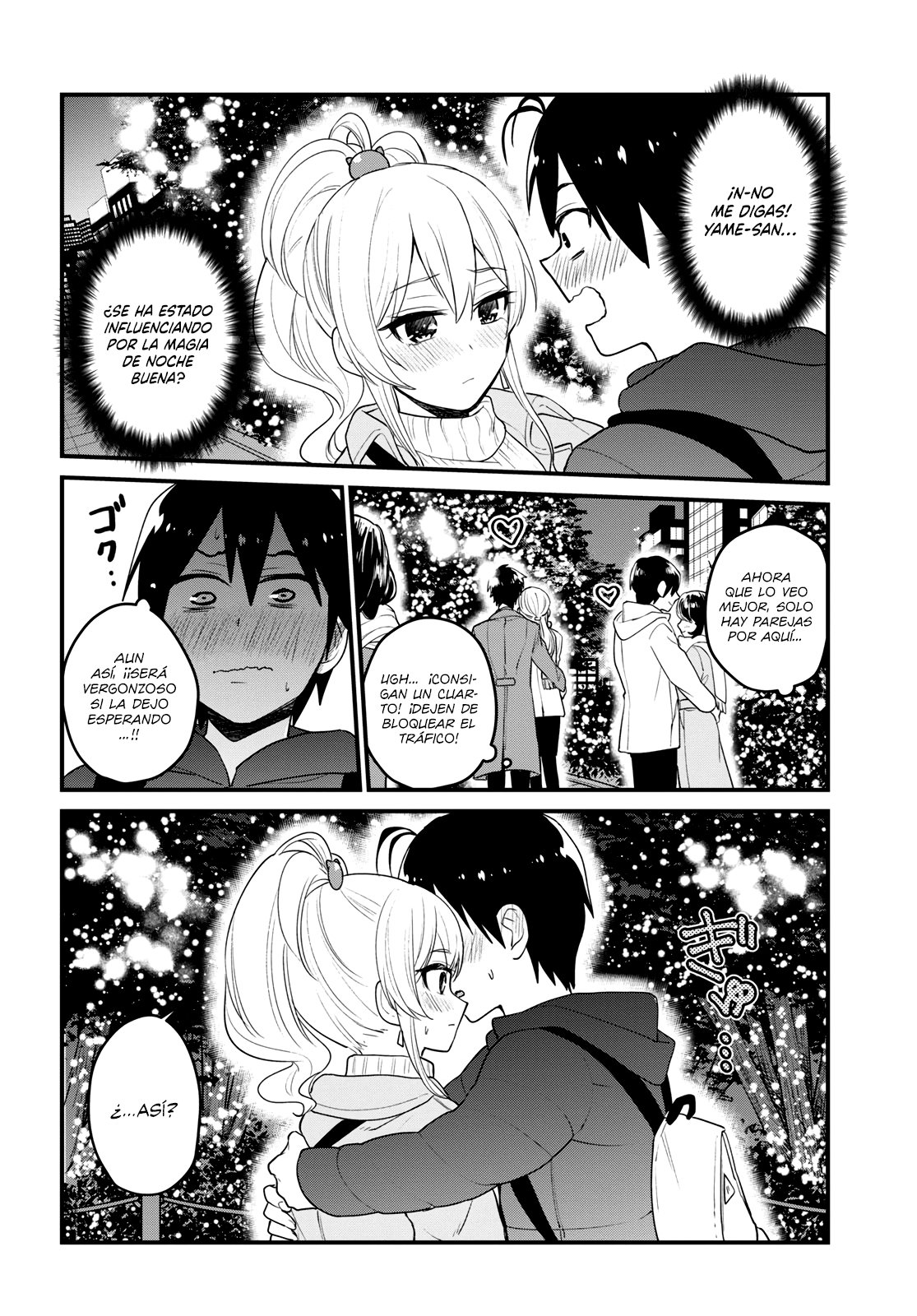 Hajimete no Gal Capitulo 96: La primera cita de noche página 9