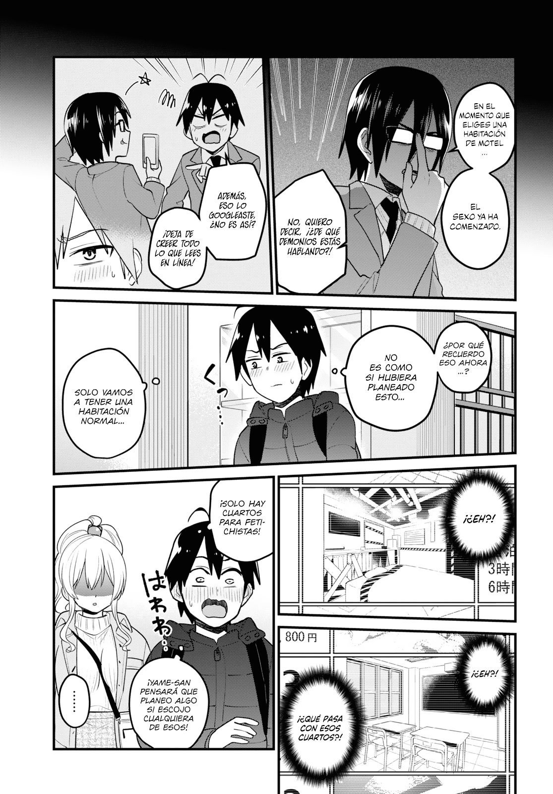 Hajimete no Gal Capitulo 97: El primer escape página 12