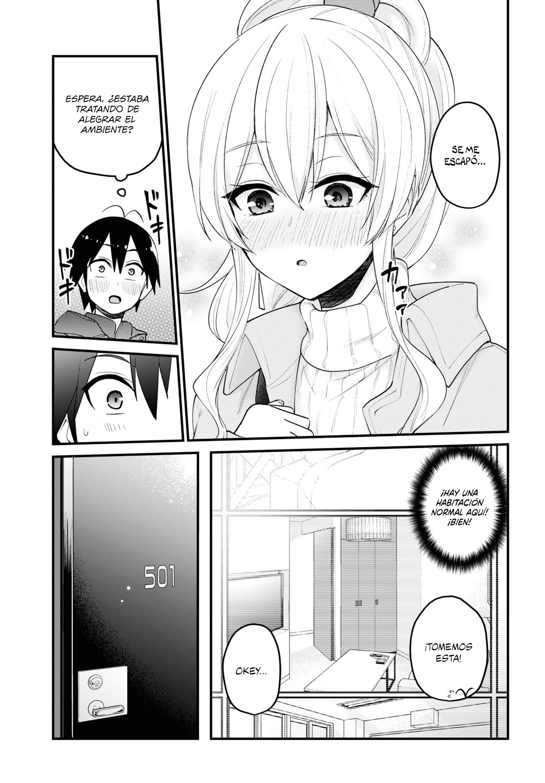 Hajimete no Gal Capitulo 97: El primer escape página 14