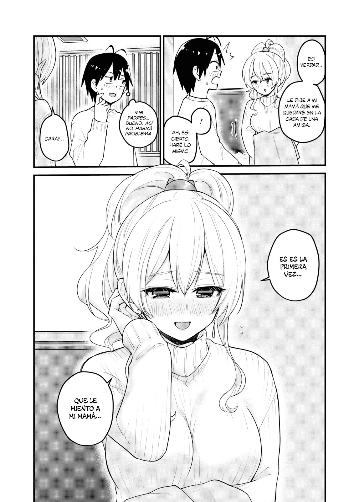 Hajimete no Gal Capitulo 97: El primer escape página 16
