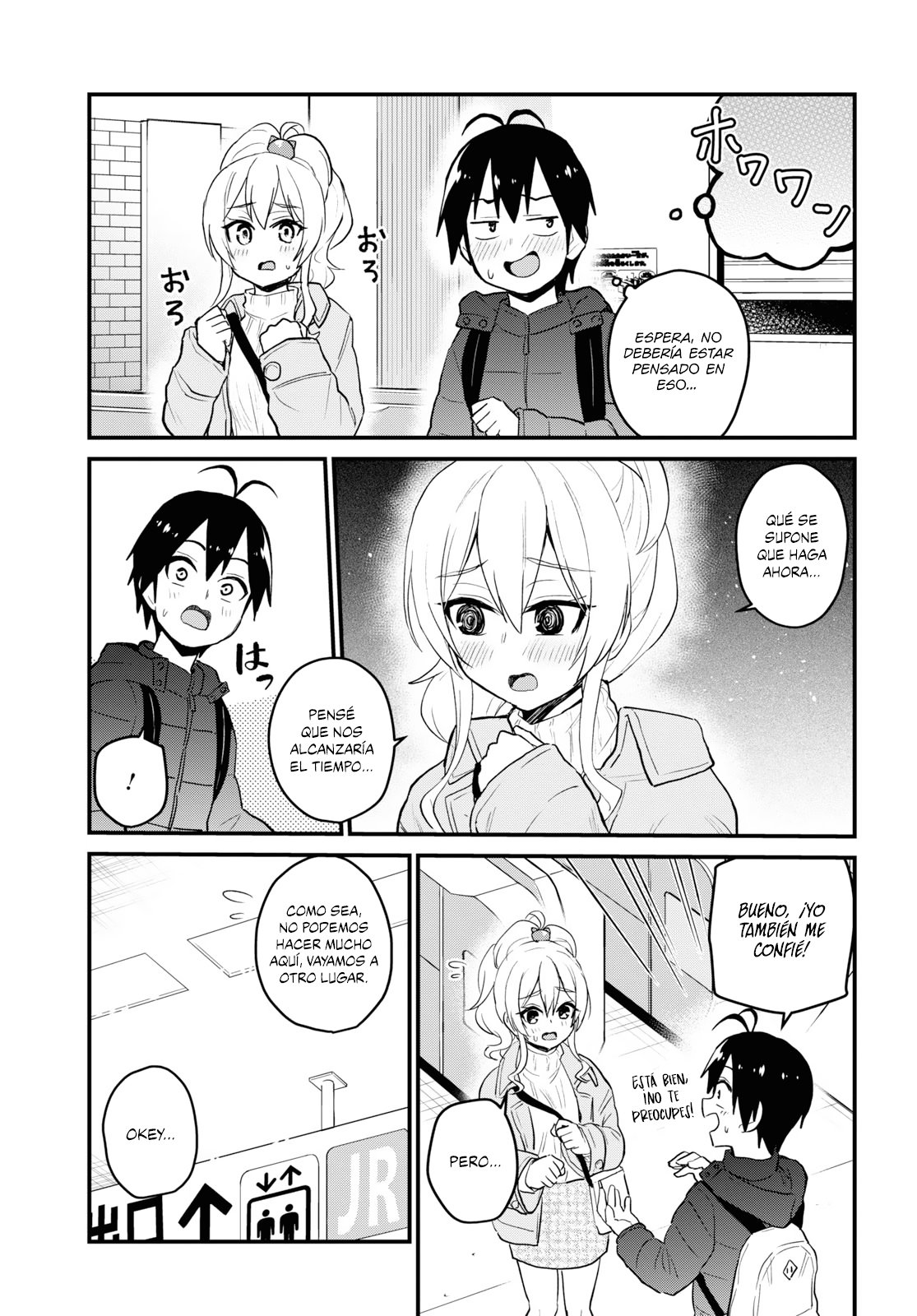 Hajimete no Gal Capitulo 97: El primer escape página 4