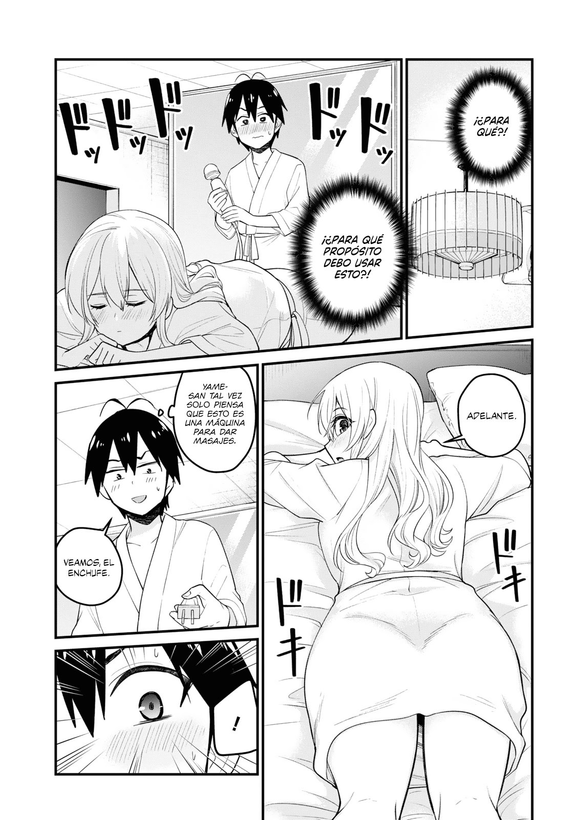 Hajimete no Gal Capitulo 99: El primer masaje página 10