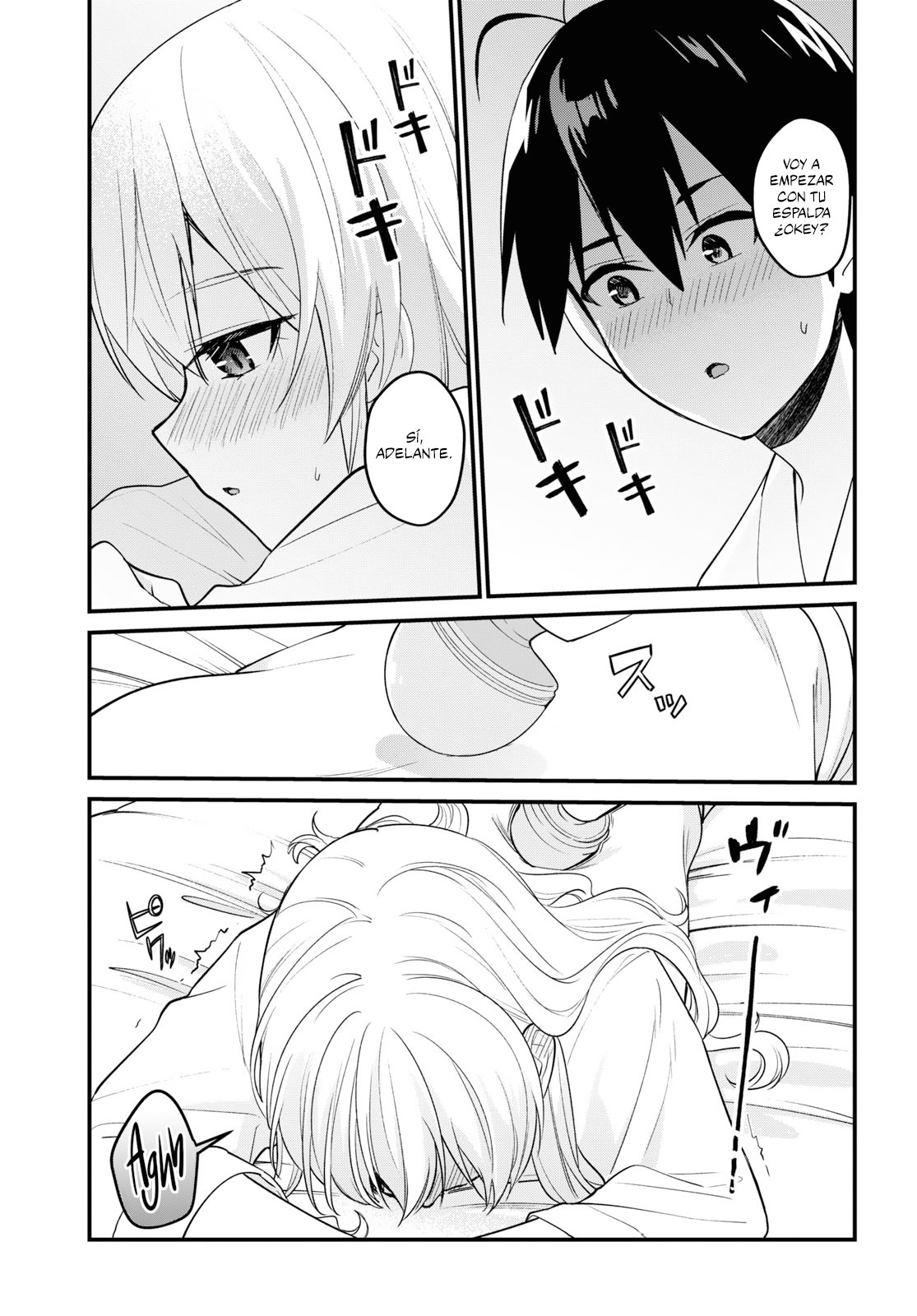 Hajimete no Gal Capitulo 99: El primer masaje página 12
