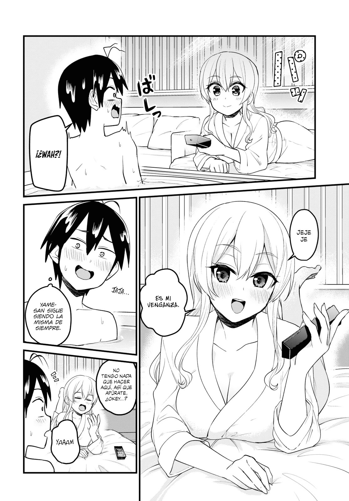 Hajimete no Gal Capitulo 99: El primer masaje página 3