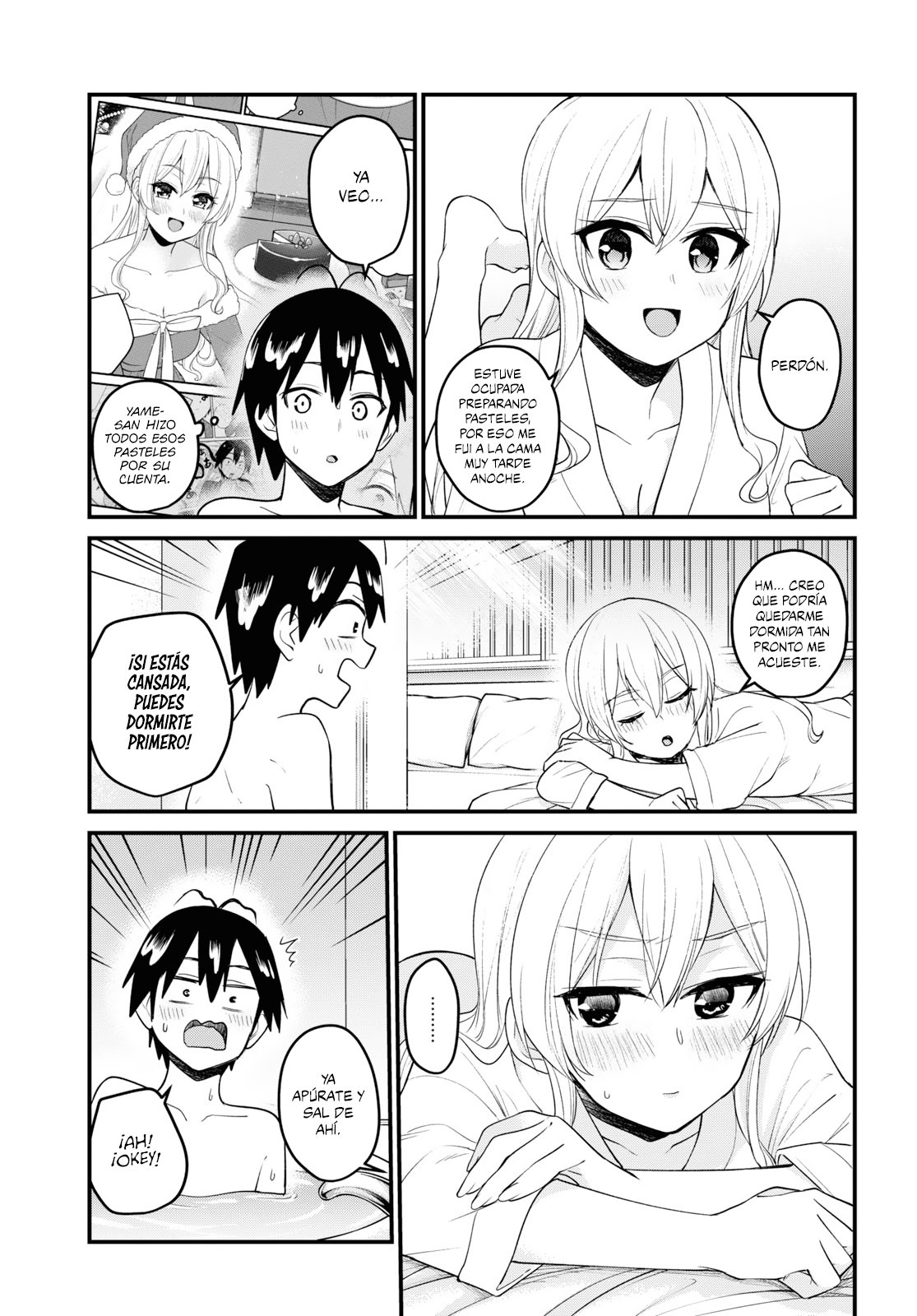 Hajimete no Gal Capitulo 99: El primer masaje página 4