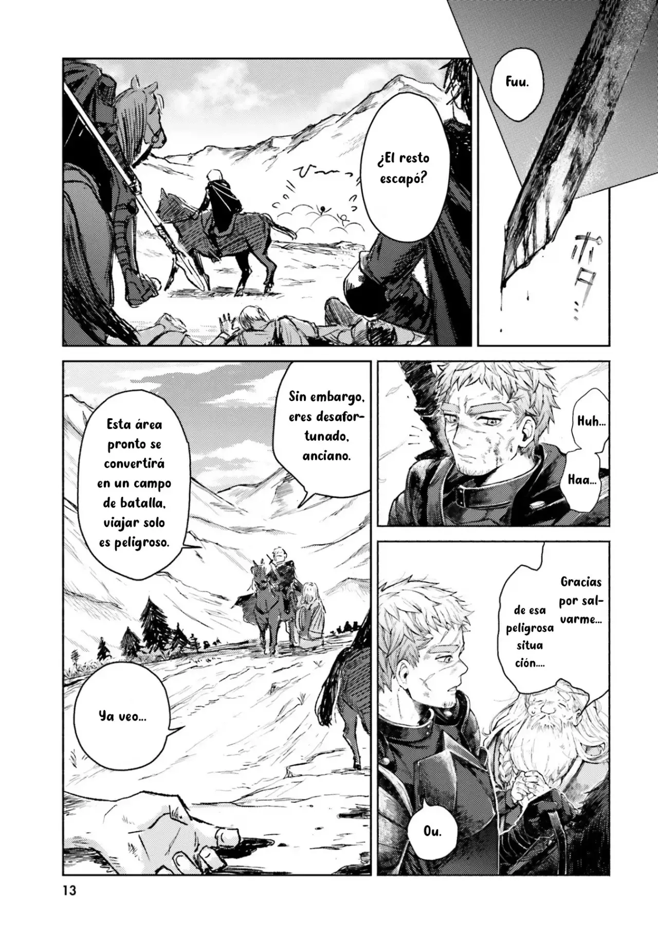 Almark Capitulo 1: Los mercenarios del norte página 15