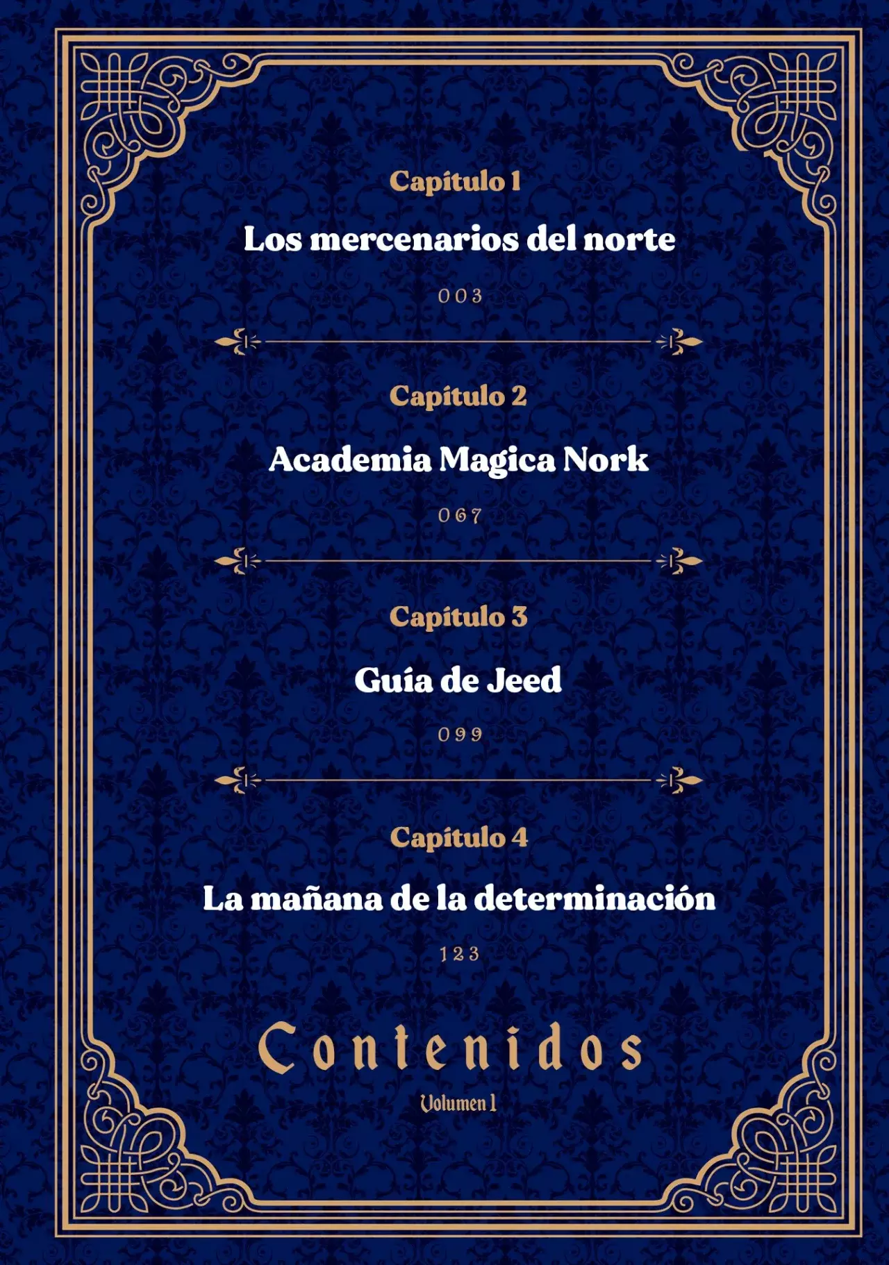 Almark Capitulo 1: Los mercenarios del norte página 4