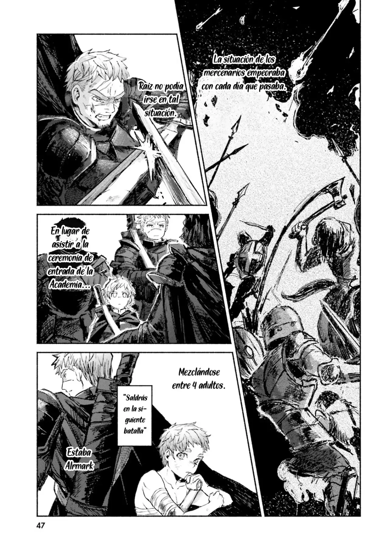 Almark Capitulo 1: Los mercenarios del norte página 49