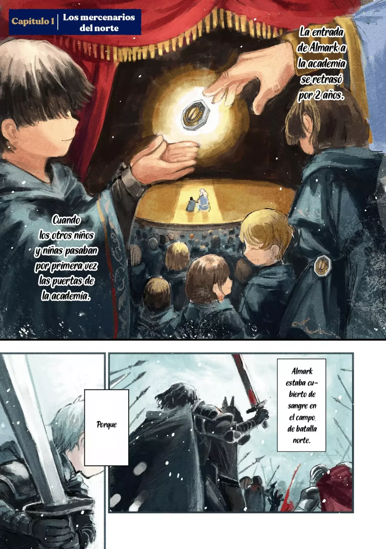 Almark Capitulo 1: Los mercenarios del norte página 5