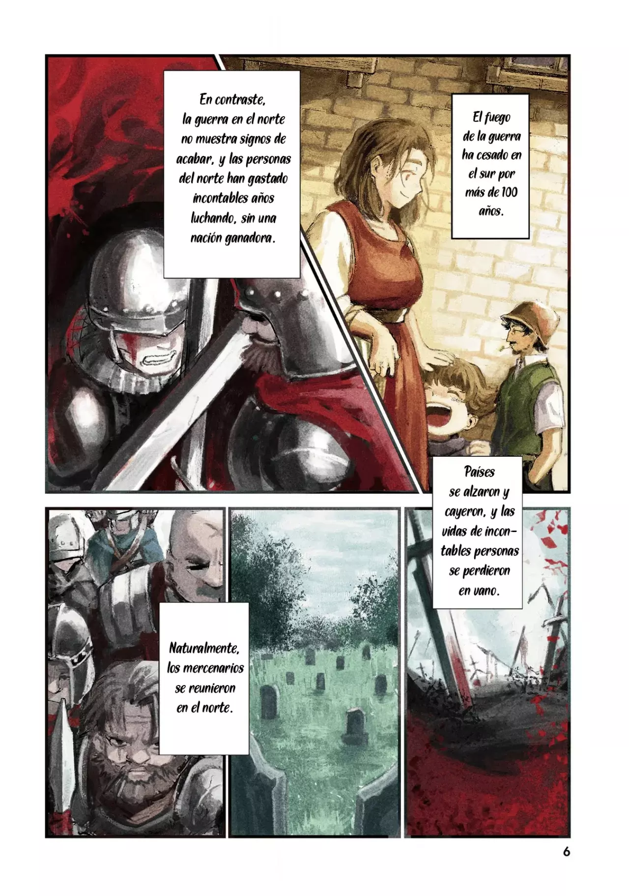 Almark Capitulo 1: Los mercenarios del norte página 8