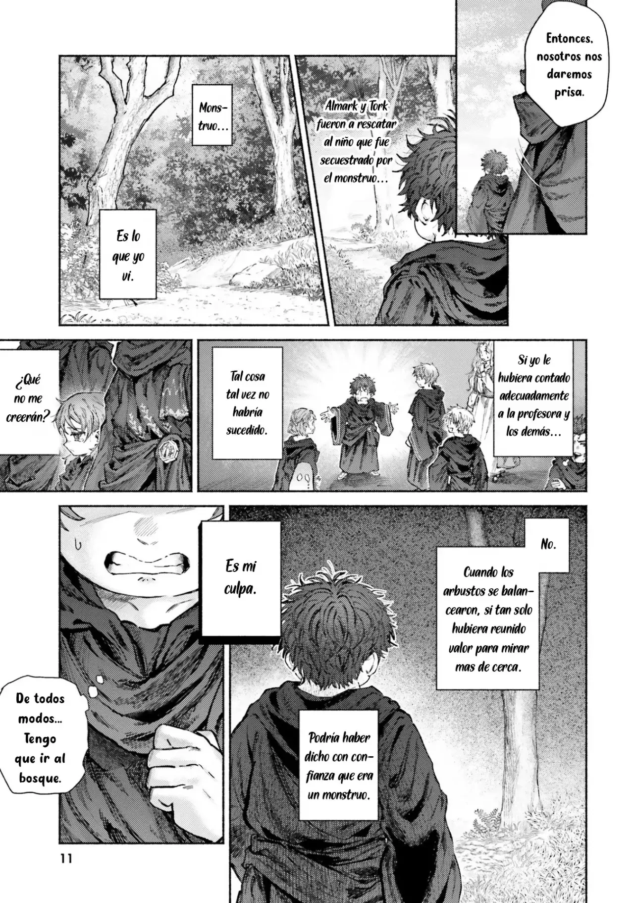Almark Capitulo 10: Persecución al monstruo página 13
