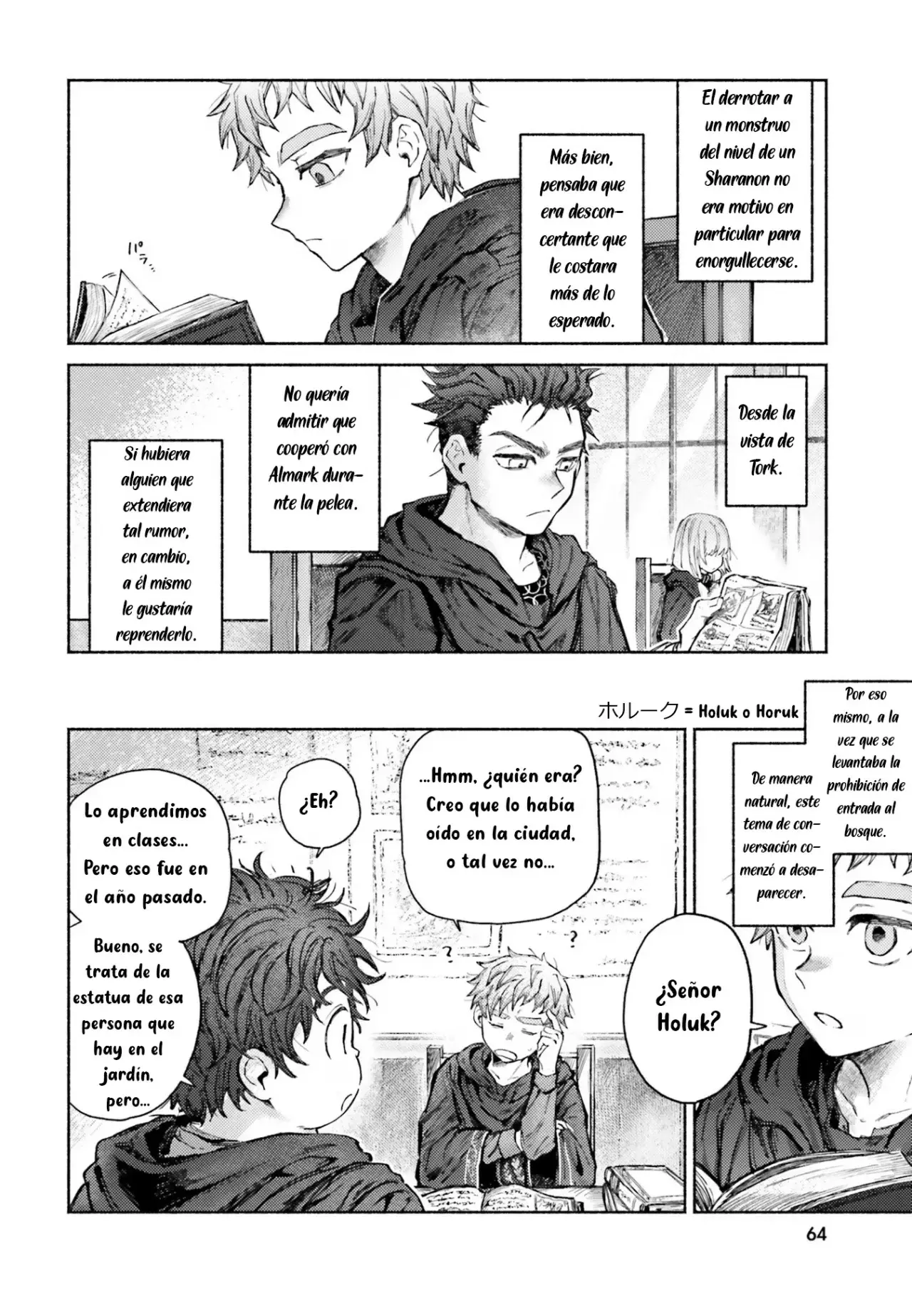 Almark Capitulo 12: Rumores del jardín página 4
