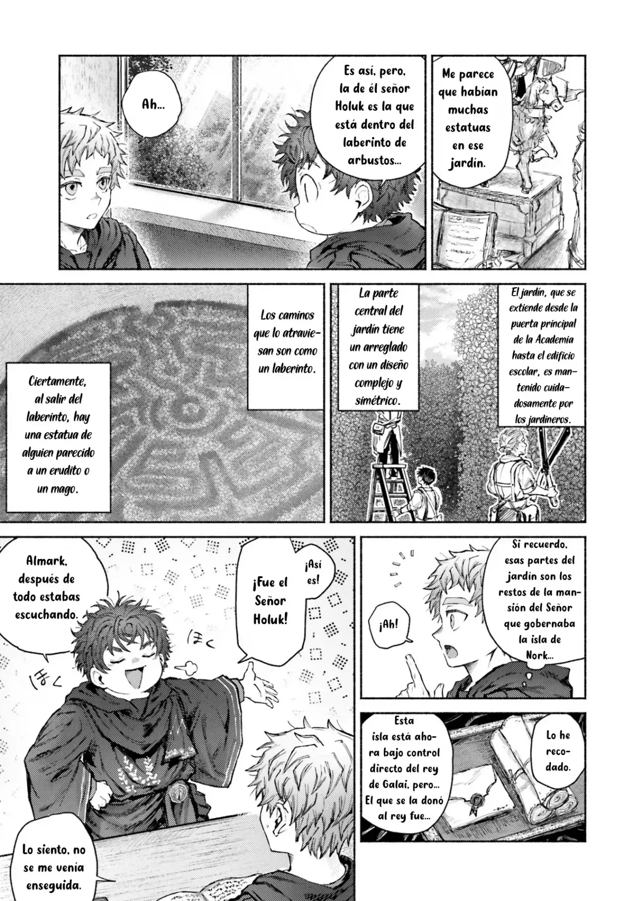 Almark Capitulo 12: Rumores del jardín página 5