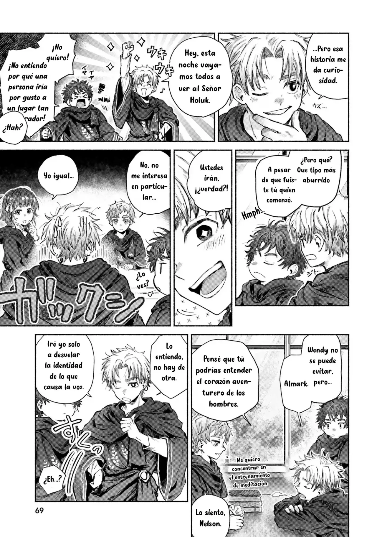 Almark Capitulo 12: Rumores del jardín página 9
