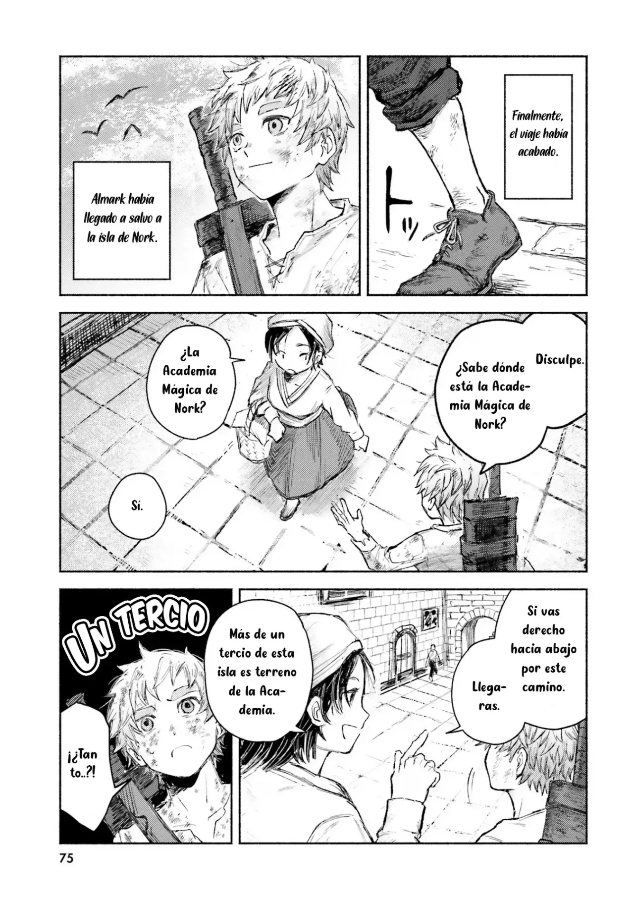 Almark Capitulo 2: Academia Magica Nork página 9