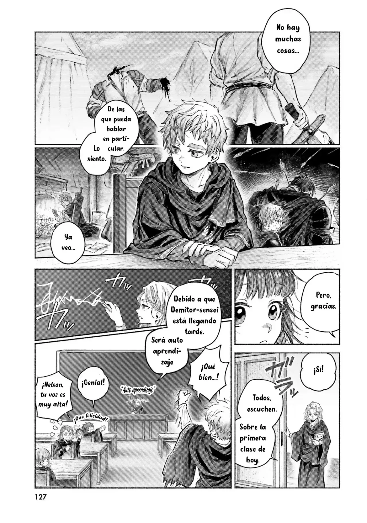 Almark Capitulo 8: Siendo parte de la clase página 21